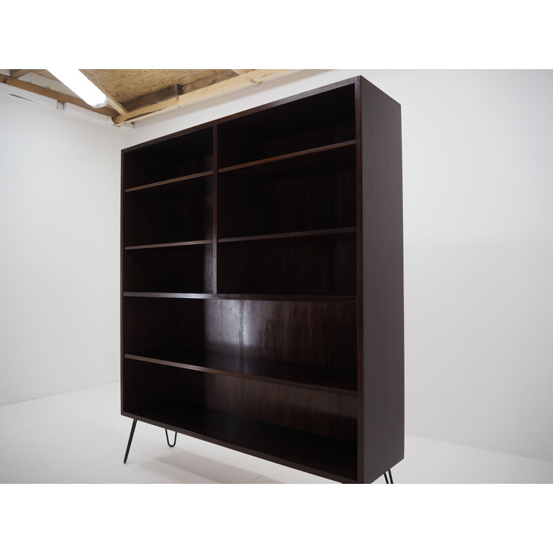 Vintage rosewood bookcase by Omann Jun, Denmark 1960