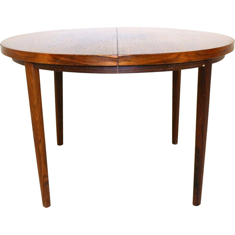 Vintage rosewood dining room table, Denmark 1960s