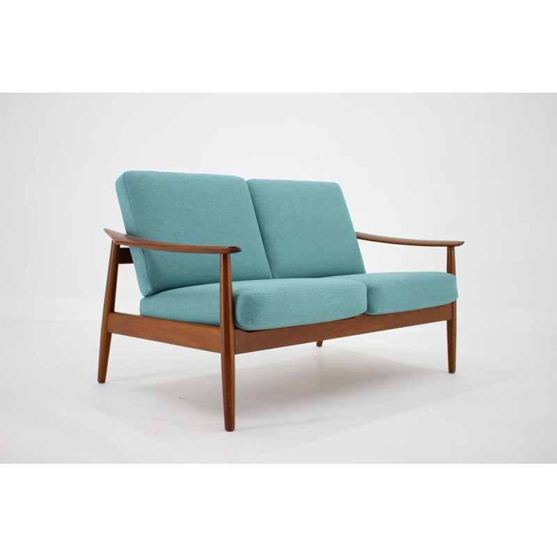 Vintage 2 seater sofa by Arne Vodder for France & Son, Denmark 1960