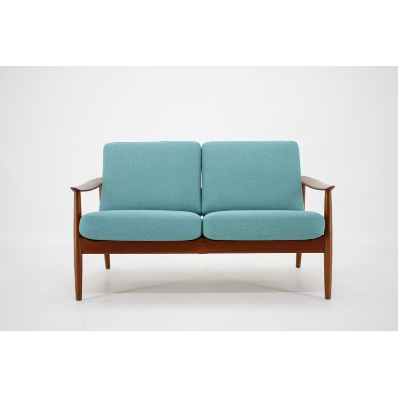 Vintage 2 seater sofa by Arne Vodder for France & Son, Denmark 1960