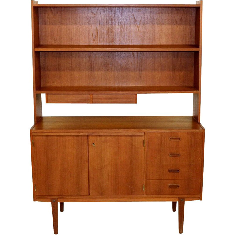 Vintage teak bookcase, Sweden 1960s