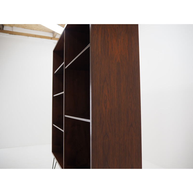 Vintage rosewood bookcase by Omann Jun, Denmark 1960