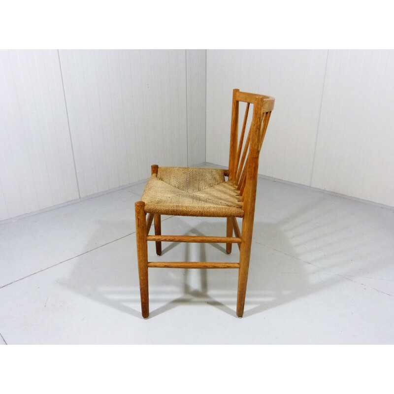 Vintage oak chair, Danish 1960
