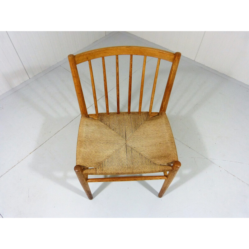Vintage oak chair, Danish 1960