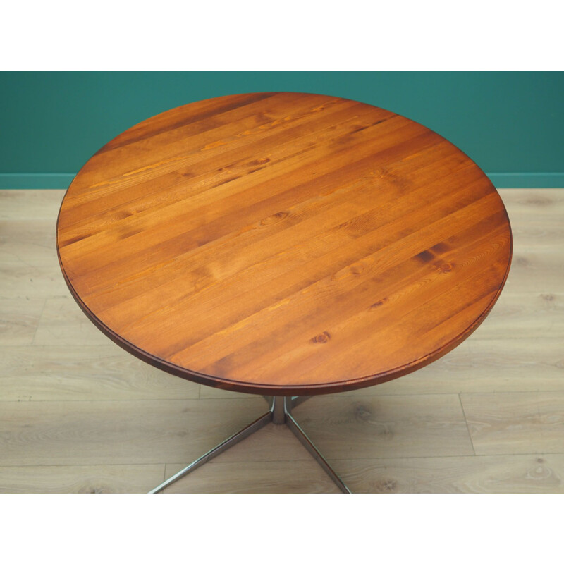 Vintage pine table, Denmark 1970