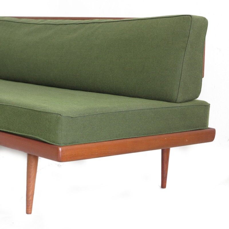 Panca vintage Antimott di Peter Hvidt per Knoll 1955