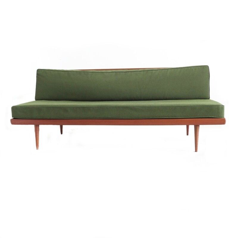 Panca vintage Antimott di Peter Hvidt per Knoll 1955