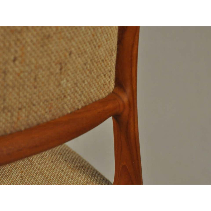 Vintage Teak Dining Chair Model 80 by Niels Otto Moller 1960s