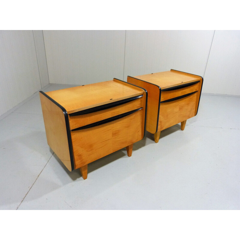 Pair of vintage nightstands 1950s