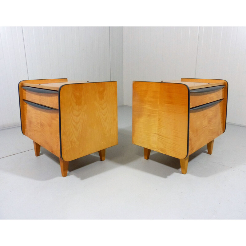 Pair of vintage nightstands 1950s