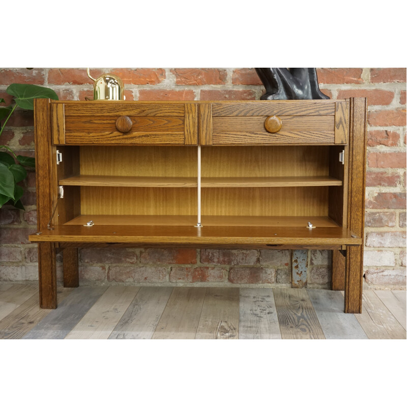 Vintage wooden sideboard 1960s