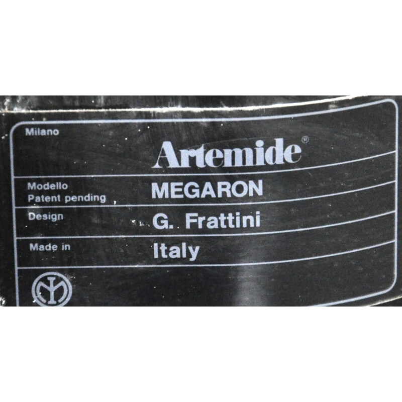 Lampadaire vintage Megaron de Gianfranco Frattini pour Artemide 1970