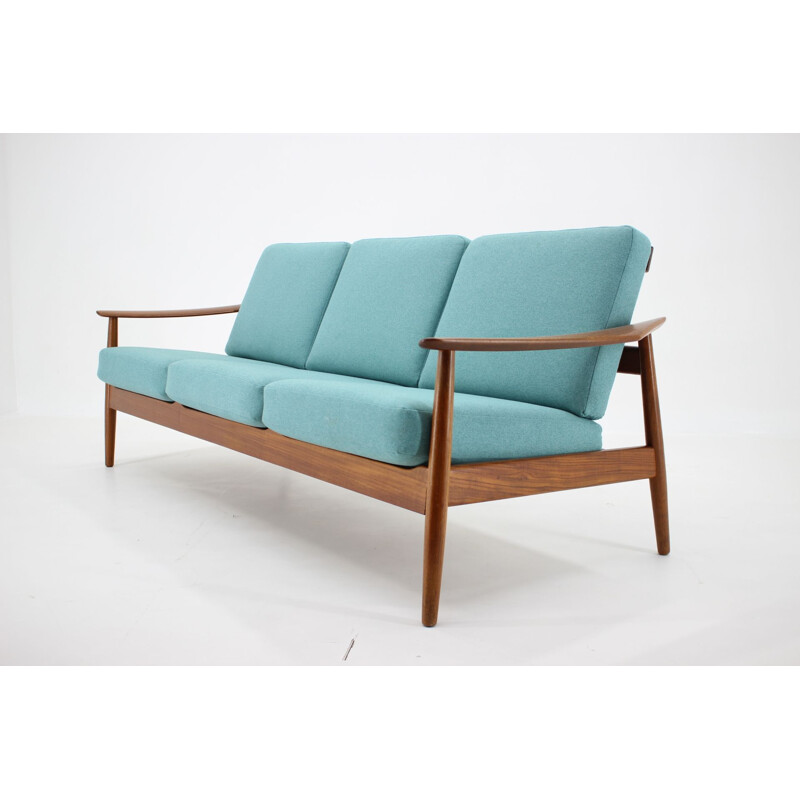 Vintage 3 seater sofa by Arne Vodder for France & Son, Denmark 1960