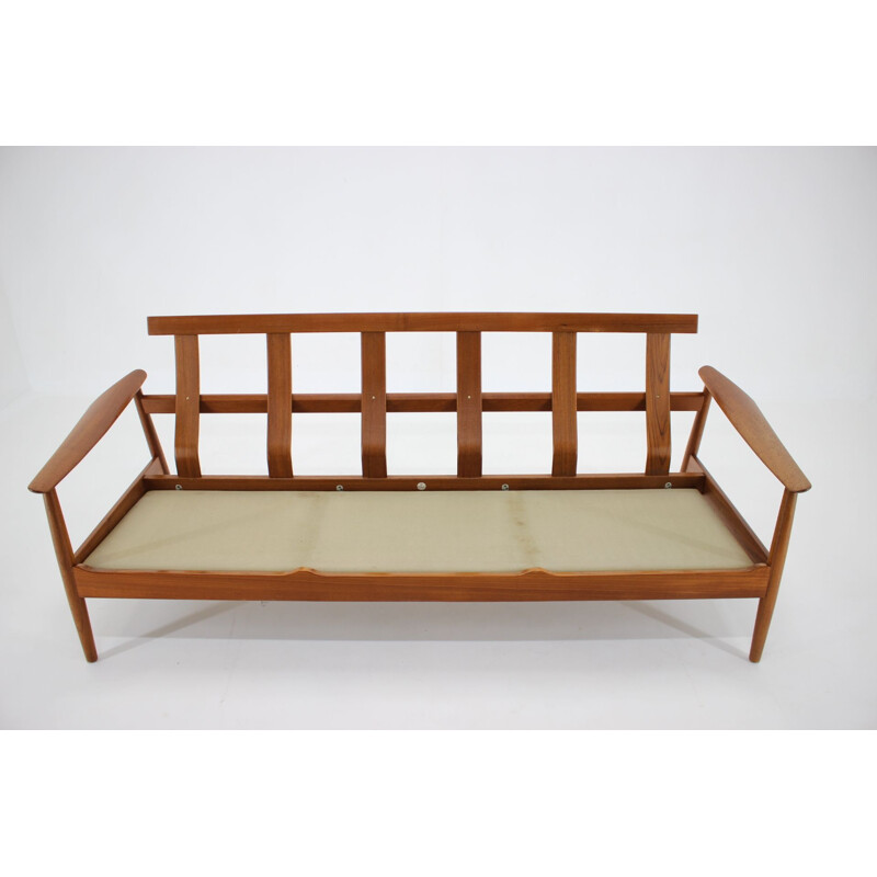 Vintage 3 seater sofa by Arne Vodder for France & Son, Denmark 1960