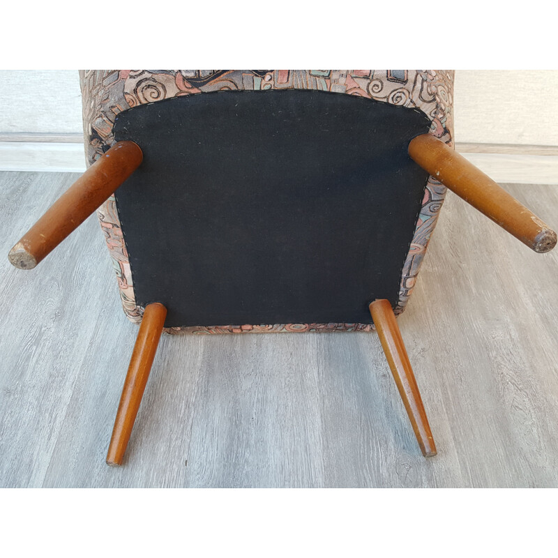 Fauteuil vintage club 1960