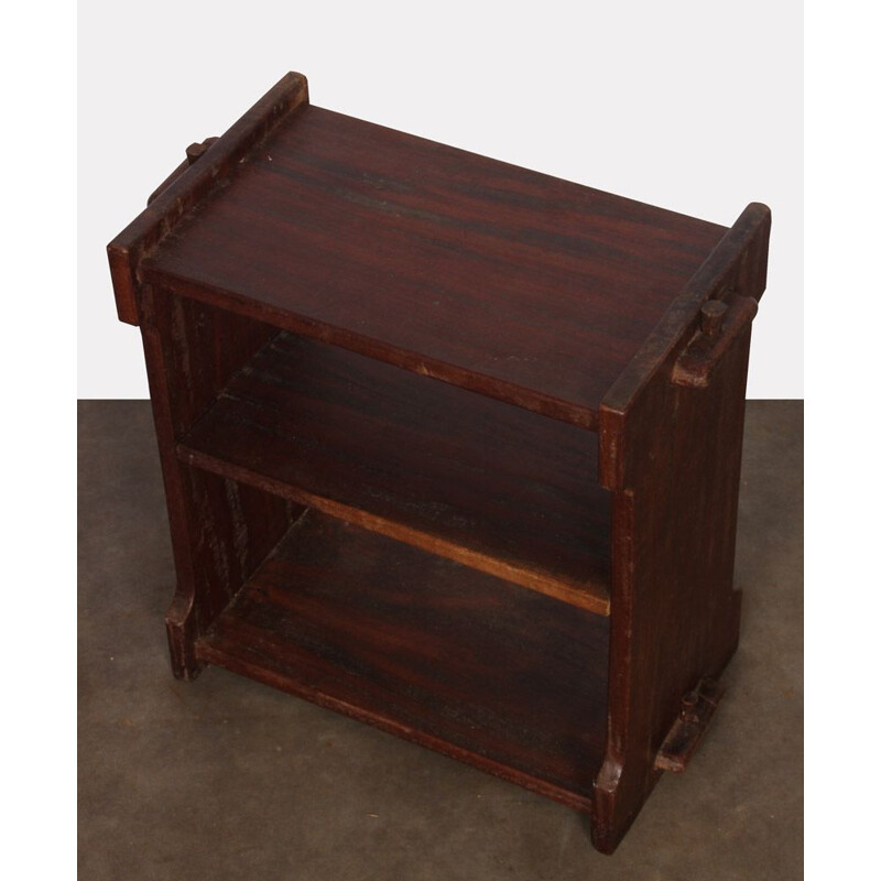 Small vintage wooden storage furniture 1950