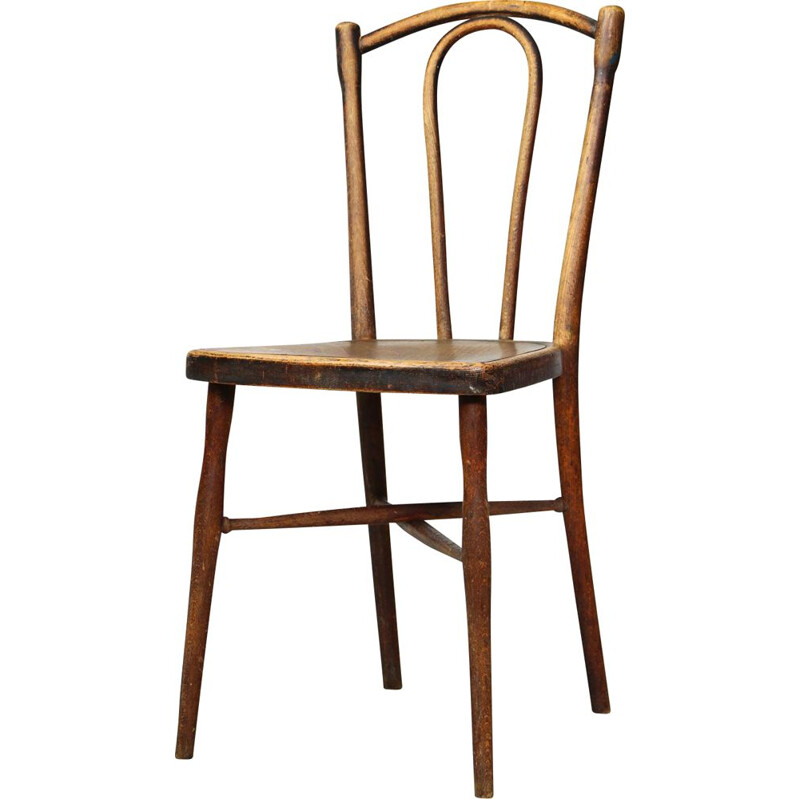Vintage-Stuhl aus Bugholz von Johann Kohn and Co 1930