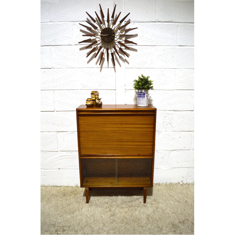 English secretaire in teak, Robert HERITAGE - 1960s