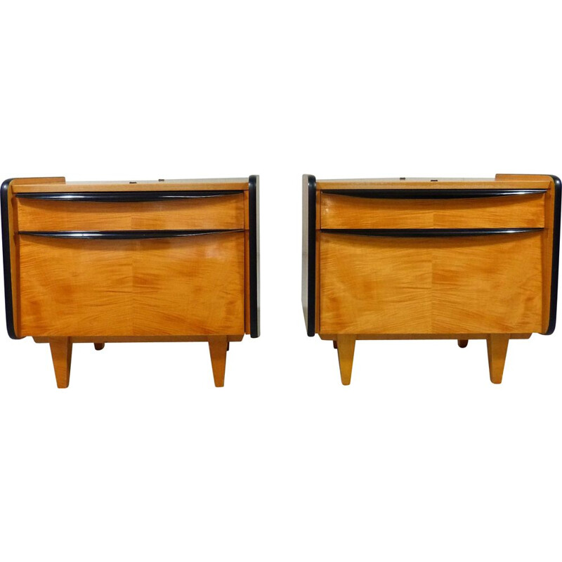 Pair of vintage nightstands 1950s