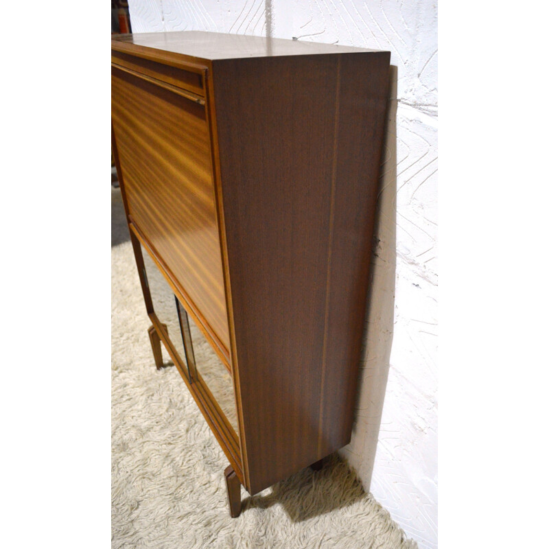 English secretaire in teak, Robert HERITAGE - 1960s