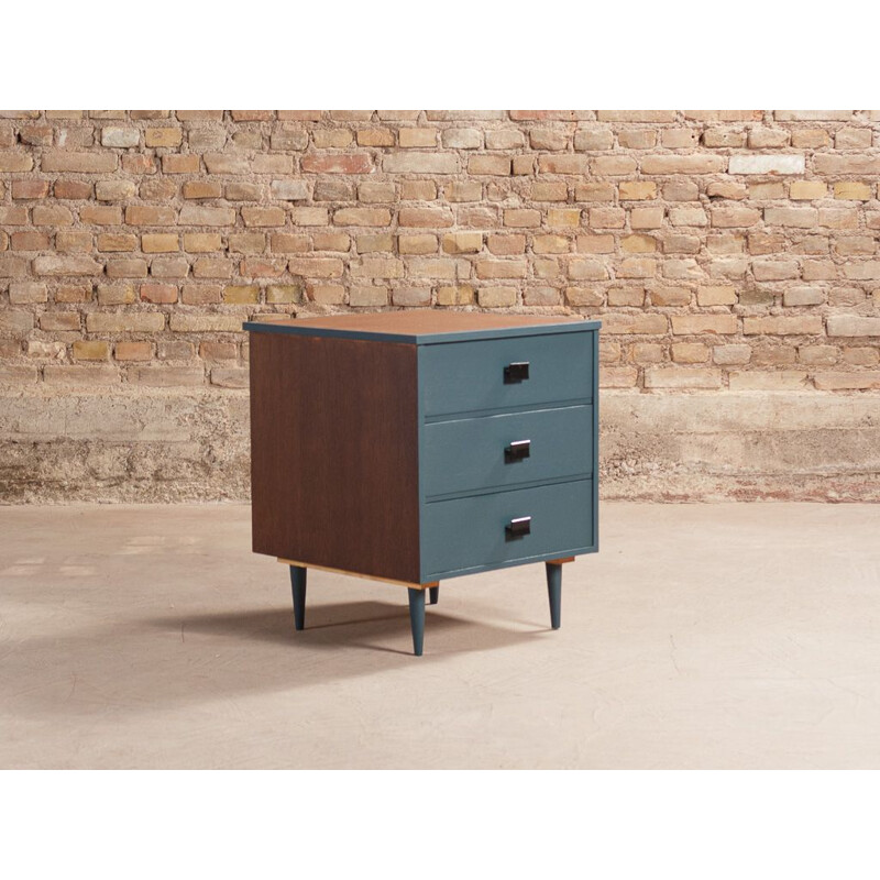 Vintage 3 drawer dresser in midnight blue