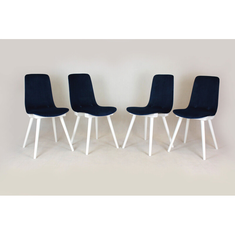 Set of 4 vintage Dining Chairs from Radomsko 1960s