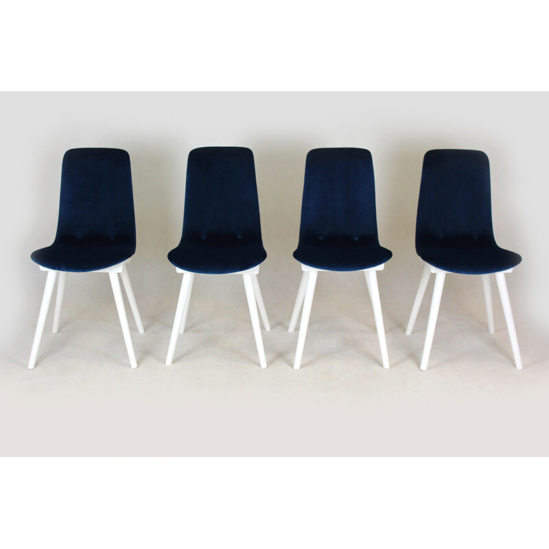 Set of 4 vintage Dining Chairs from Radomsko 1960s