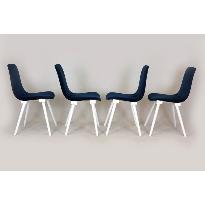 Lot de 4 chaises vintage de Radomsko 1960