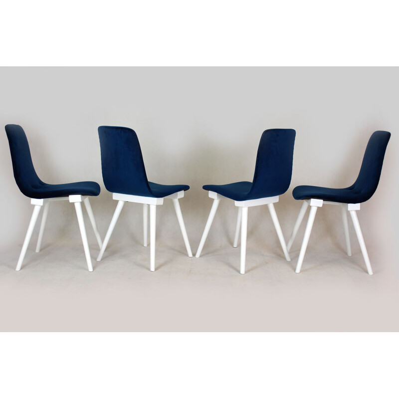 Set of 4 vintage Dining Chairs from Radomsko 1960s
