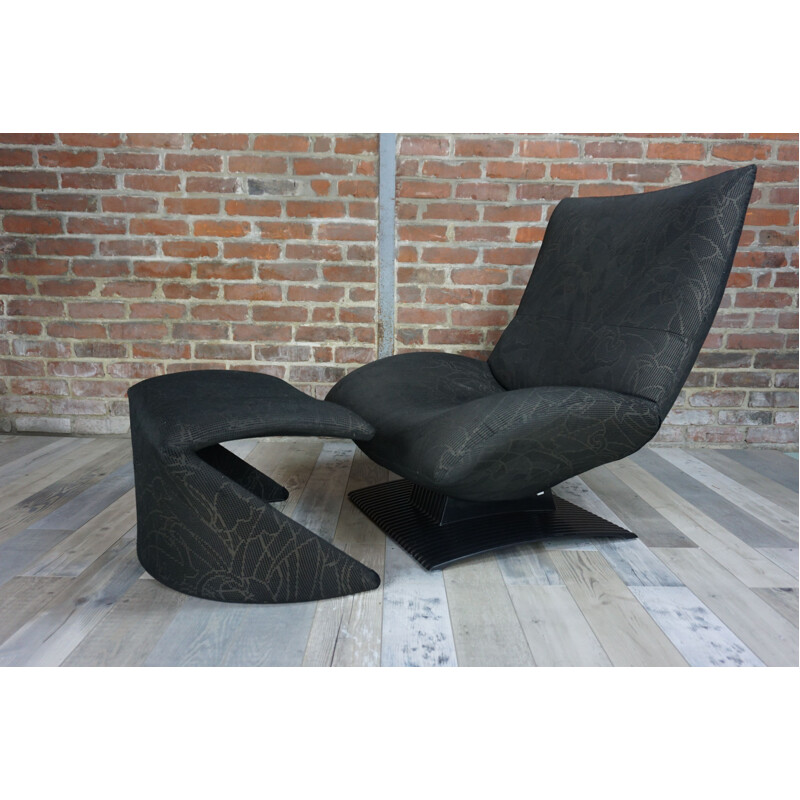 Vintage armchair by Peter Van Der Ham f7665 for Artifort