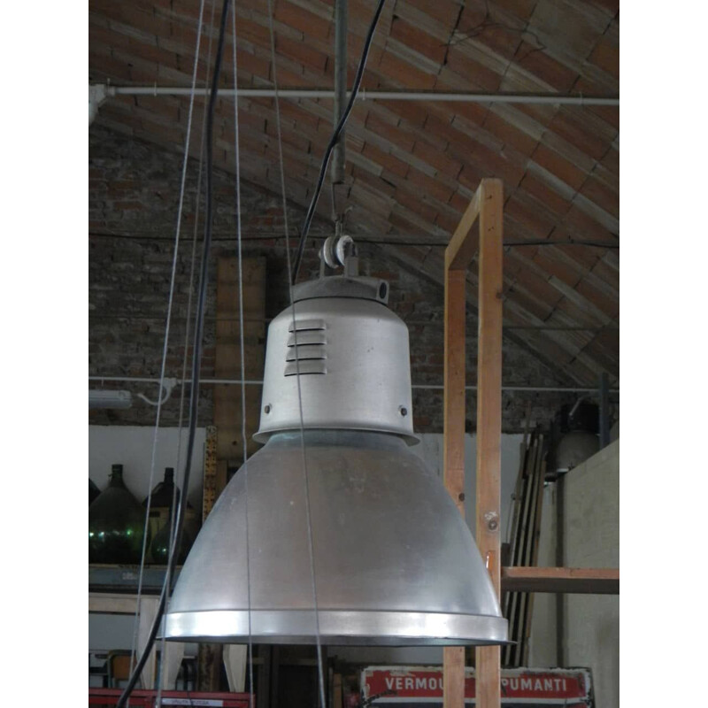 Lampe vintage industrielle V0206 1970