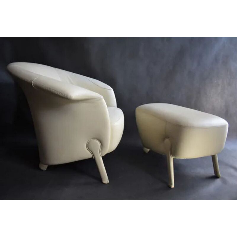 Vintage Armchair Hop 4300 by Toshiyuki Kita for Wittman 1980s