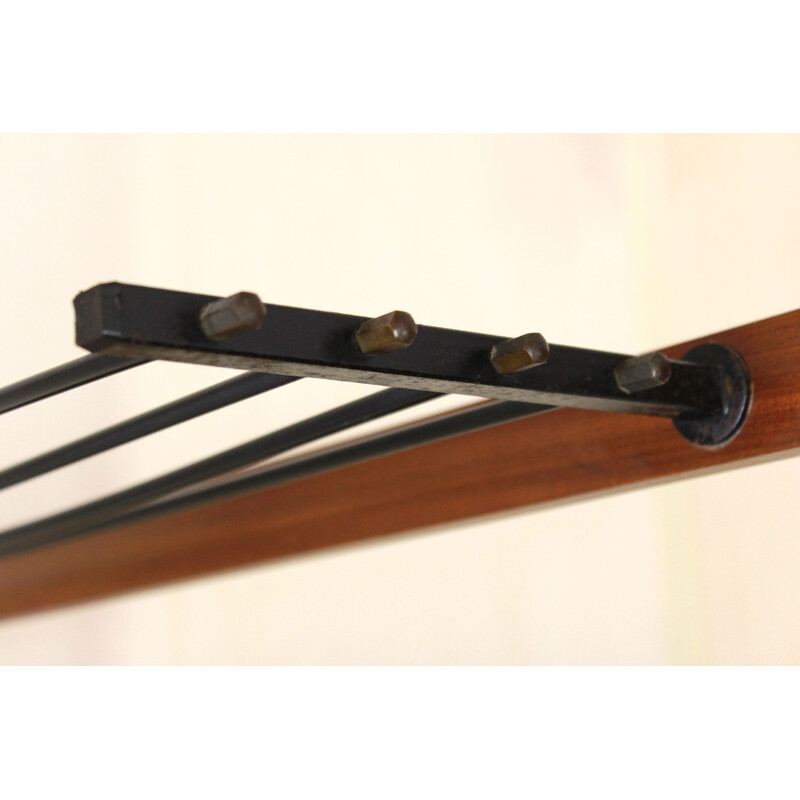 Vintage coat rack, Scandinavian 1950s