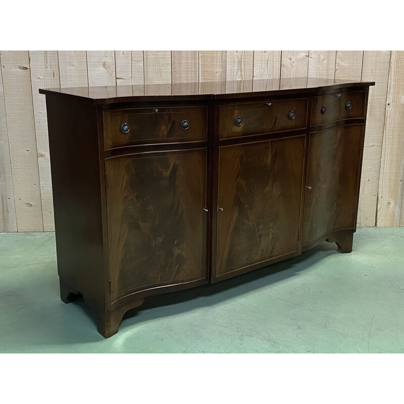 Credenza vintage in mogano, Inghilterra 1950