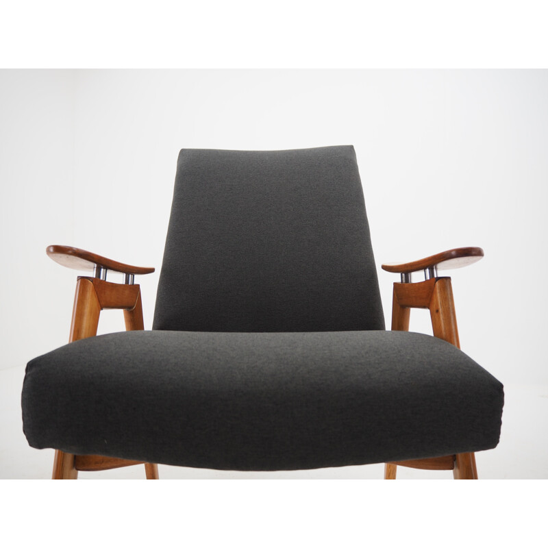 Pair of Midcentury Armchairs, Czechoslovakia 1960s