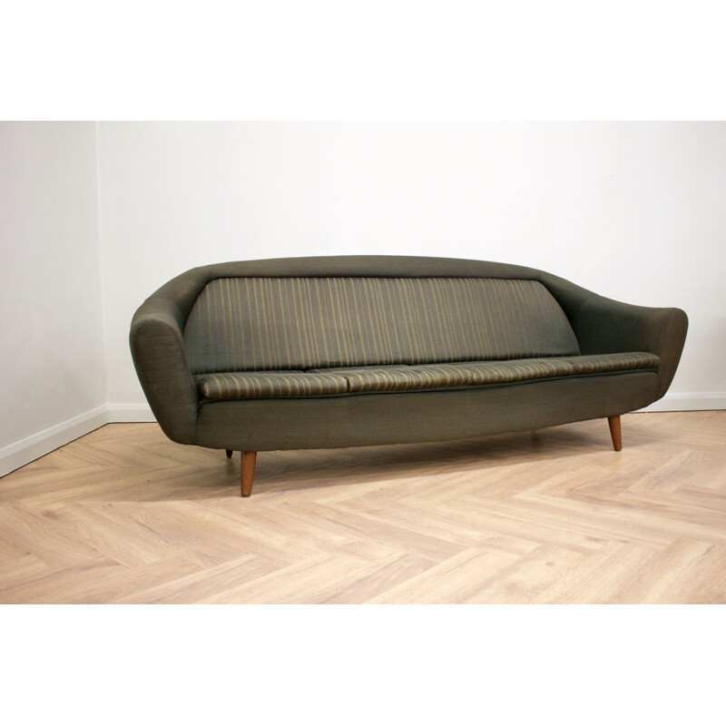 Canapé-lit vintage en teck Davenport par Greaves & Thomas, Royaume-Uni 1960