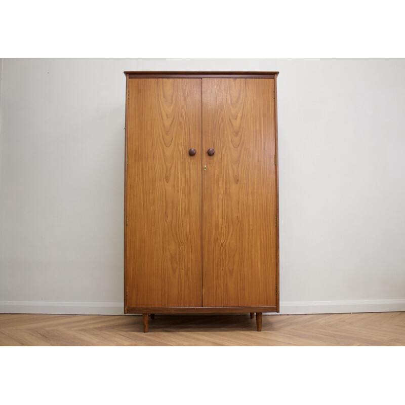 Vintage Teak Wardrobe from Butilux, UK 1960s