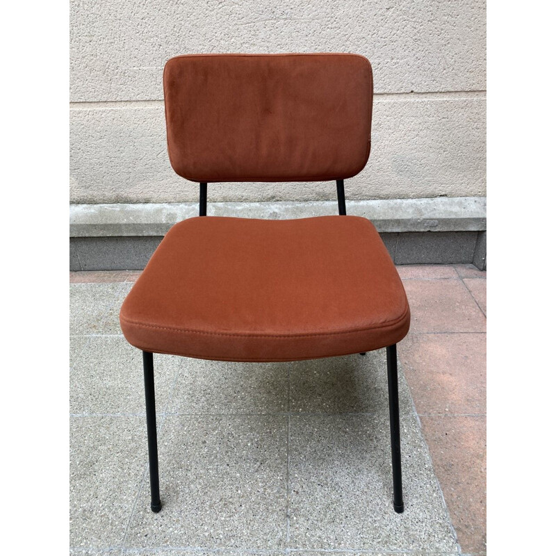 Lot de 4 chaises vintage de André Simard 1960