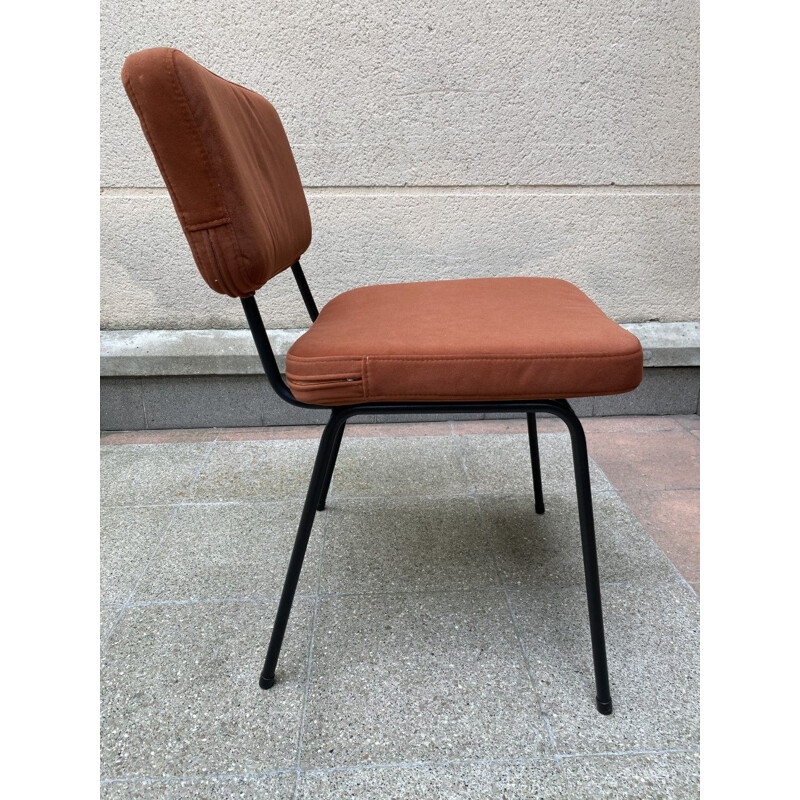 Lot de 4 chaises vintage de André Simard 1960