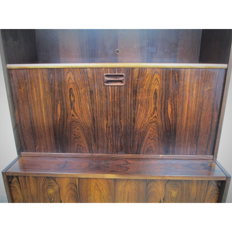 Estante Vintage rosewood, Dinamarca 1960