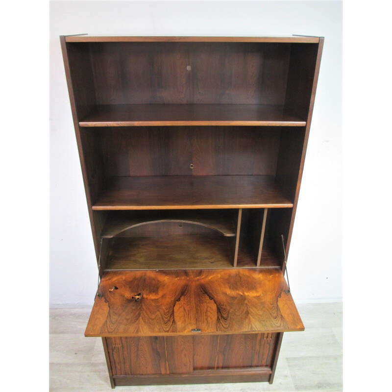 Vintage rosewood bookcase, Denmark 1960