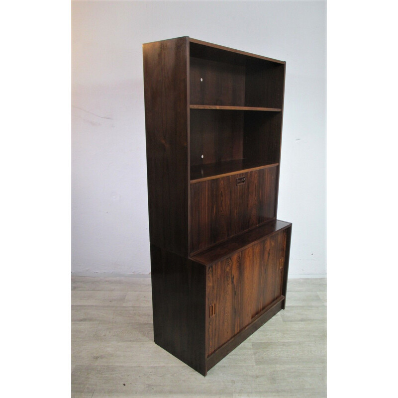 Vintage rosewood bookcase, Denmark 1960