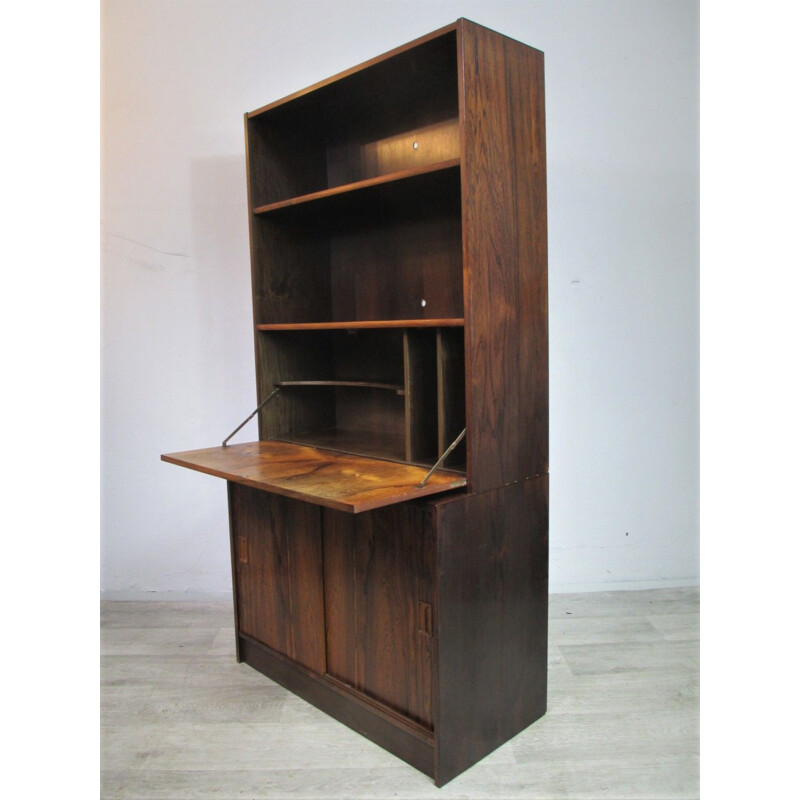 Vintage rosewood bookcase, Denmark 1960