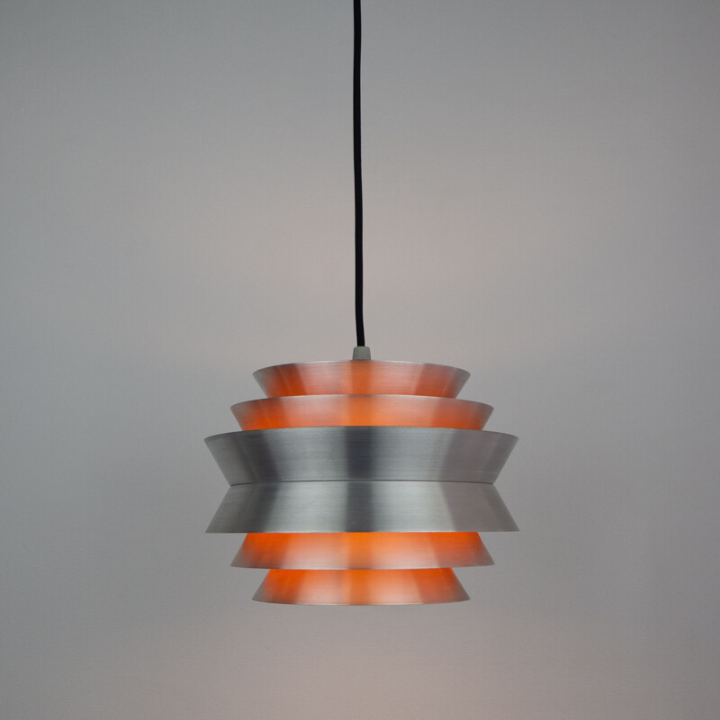 Vintage Trava pendant lamp by Carl Thore for Granhaga Metallindustri, Sweden 1960