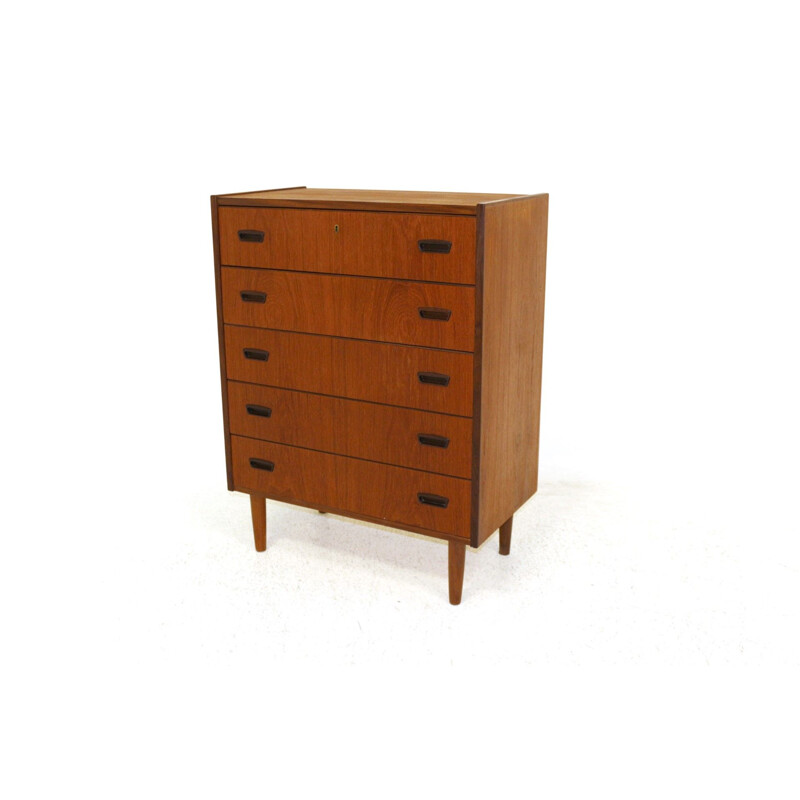 Vintage teak chest of drawers, Denmark 1960