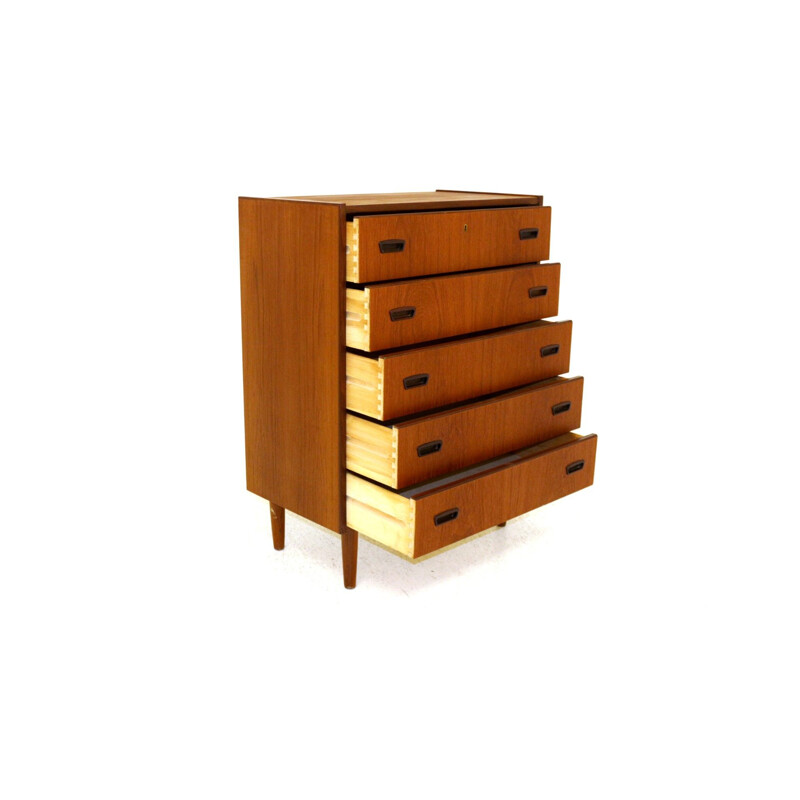 Vintage teak chest of drawers, Denmark 1960