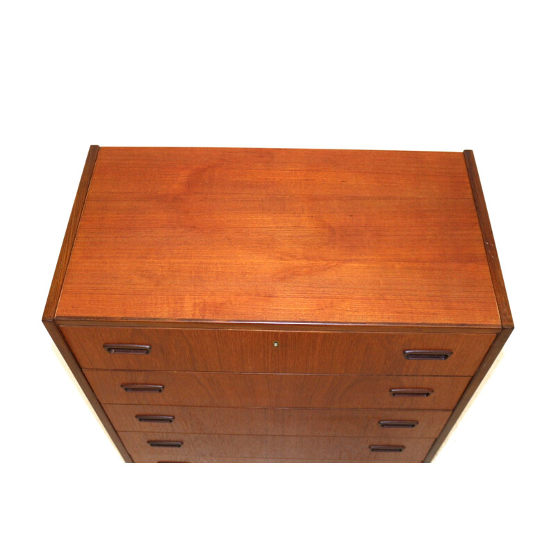 Vintage teak chest of drawers, Denmark 1960