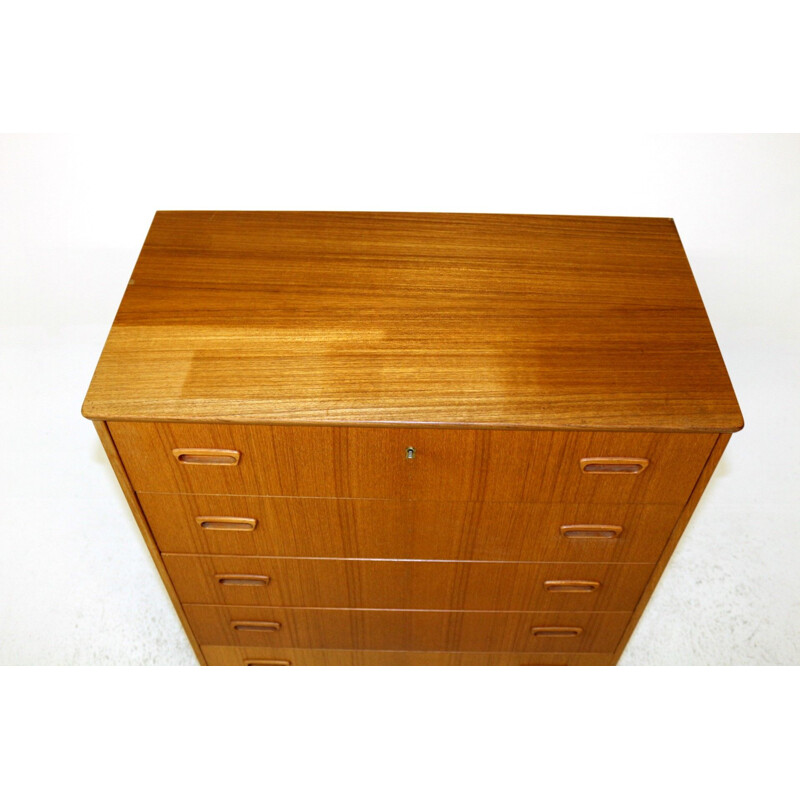 Vintage teak chest of drawers, Denmark 1960s