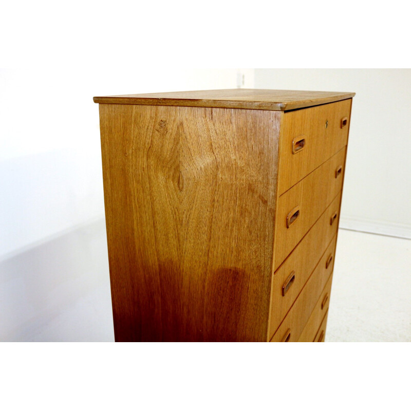 Vintage teak chest of drawers, Denmark 1960s