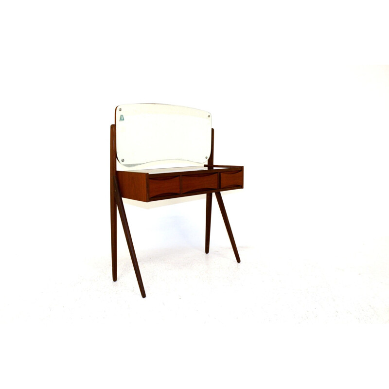 Vintage teak dressing table by Arne Vodder, Denmark 1960